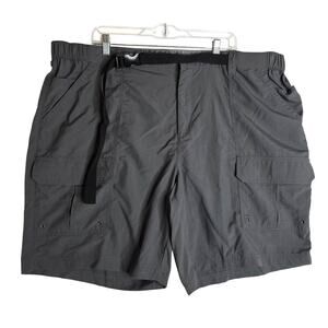 Croft & Barrow Ms Gray Sz48 Cargo Shorts W pockets. Lightweight. Casual Outdoors